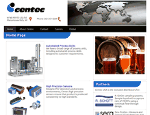 Tablet Screenshot of centec-usa.com